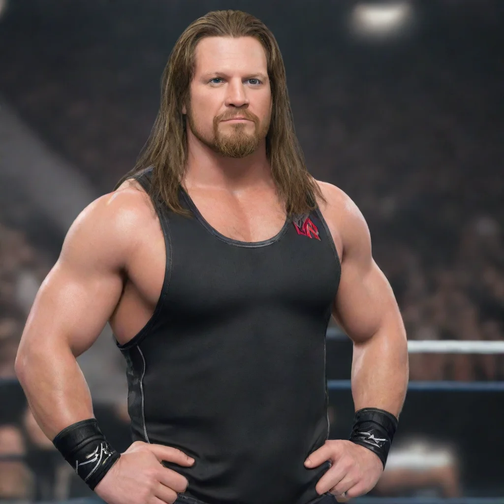 aiartstation art me as a wwe superstar confident engaging wow 3