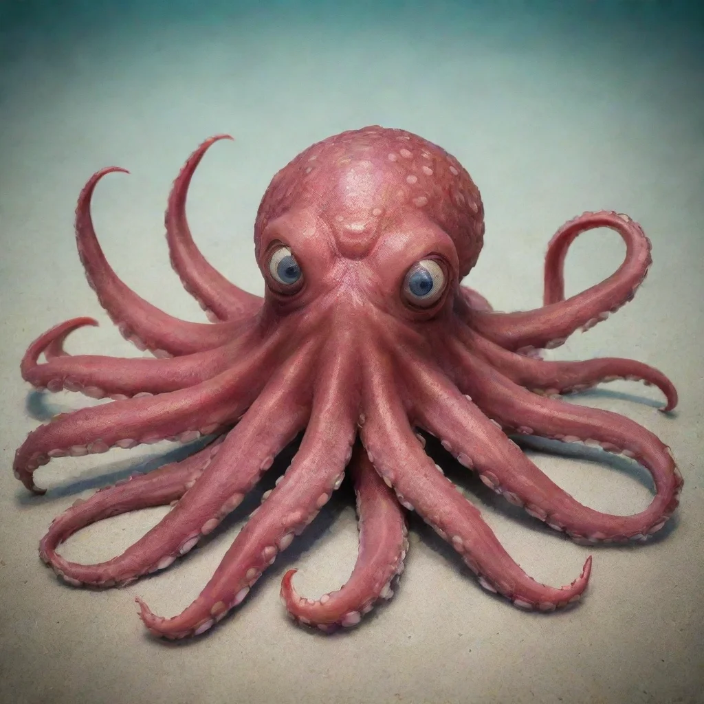 aiartstation art mean octopus confident engaging wow 3