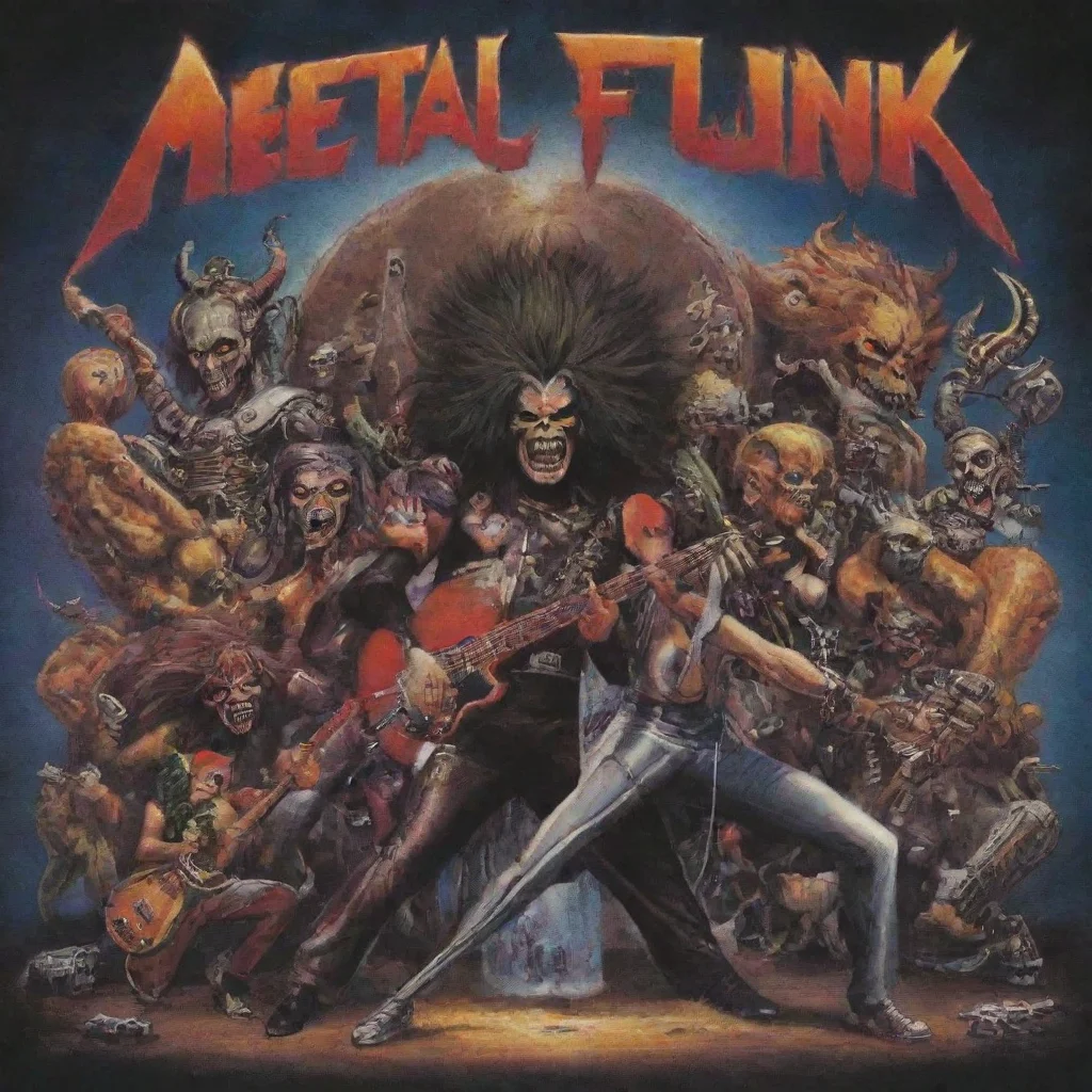 artstation art metal funk confident engaging wow 3