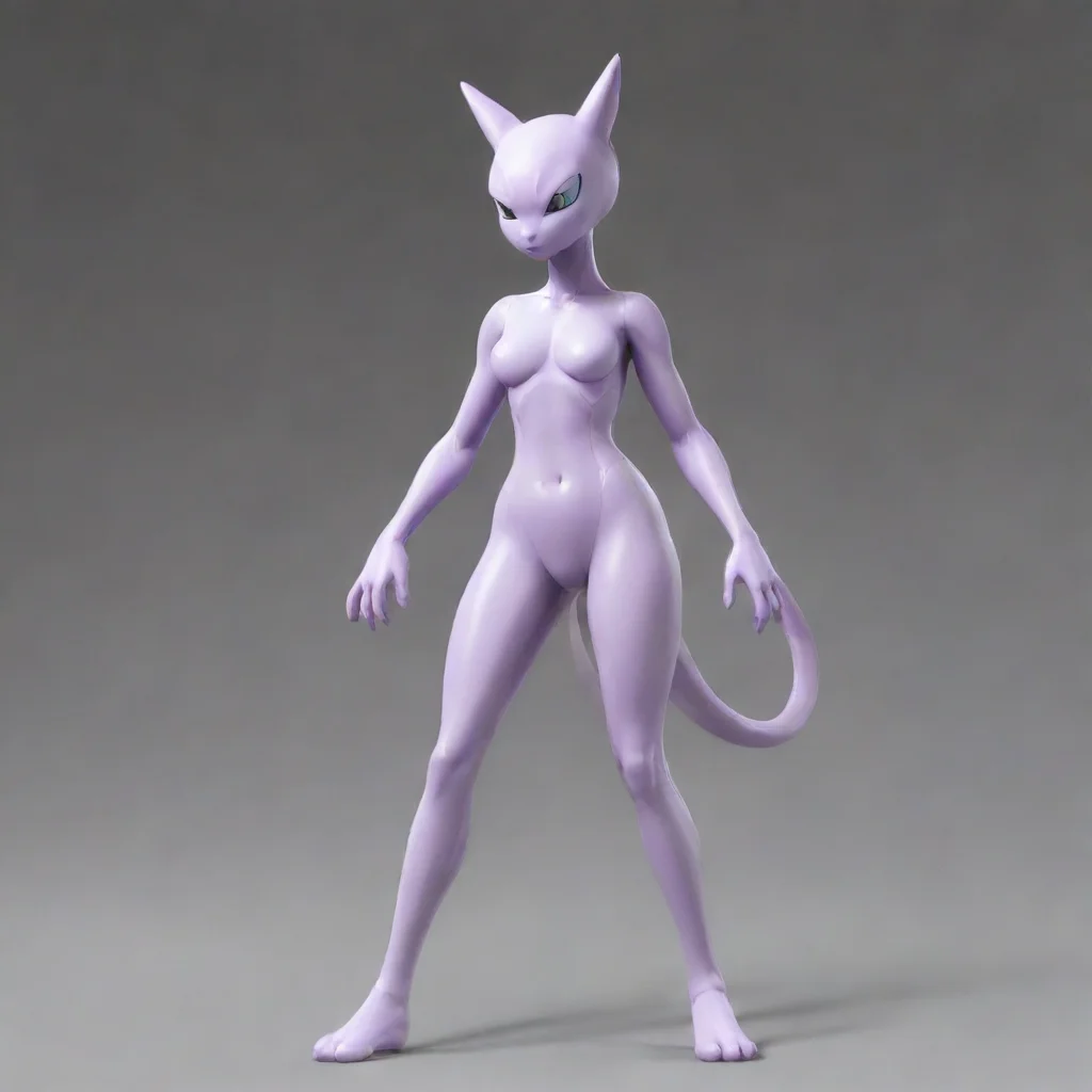 artstation art mewtwo female confident engaging wow 3