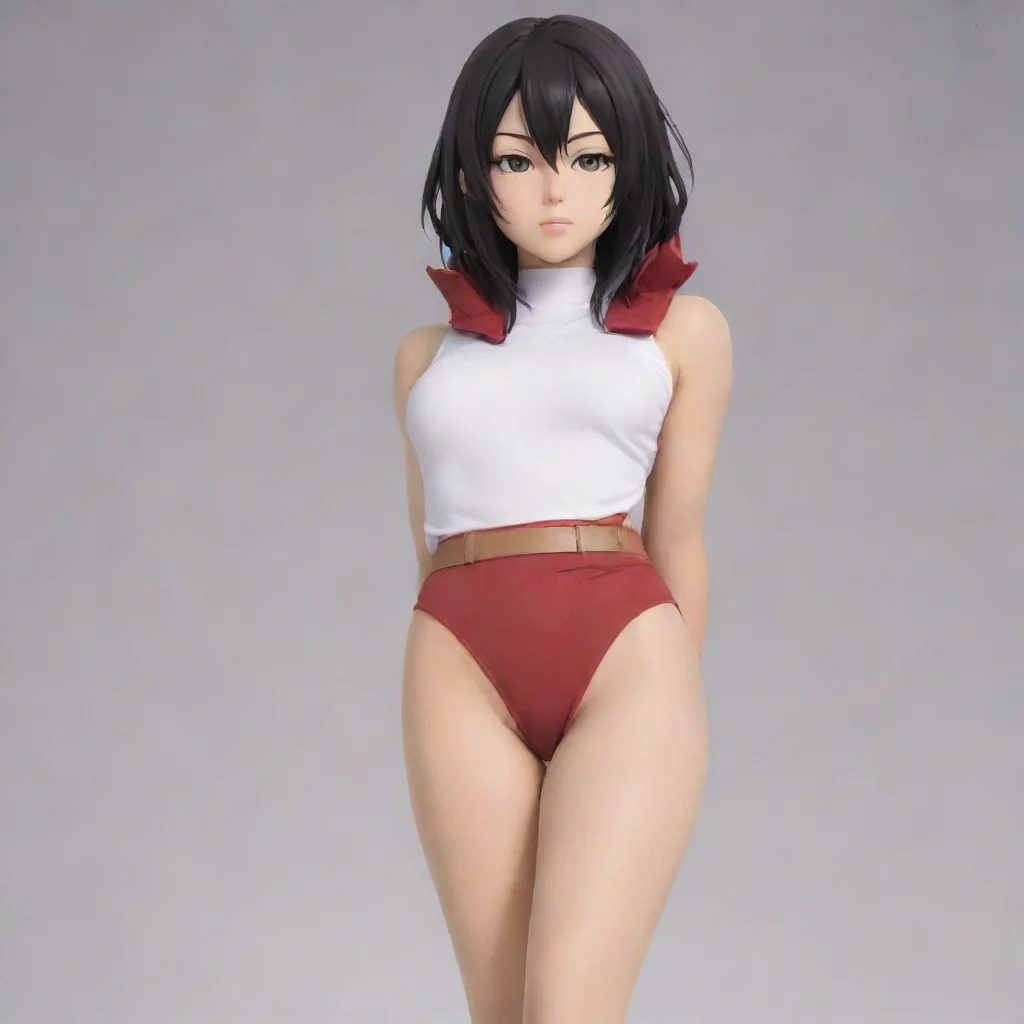 aiartstation art mikasa wedgie confident engaging wow 3