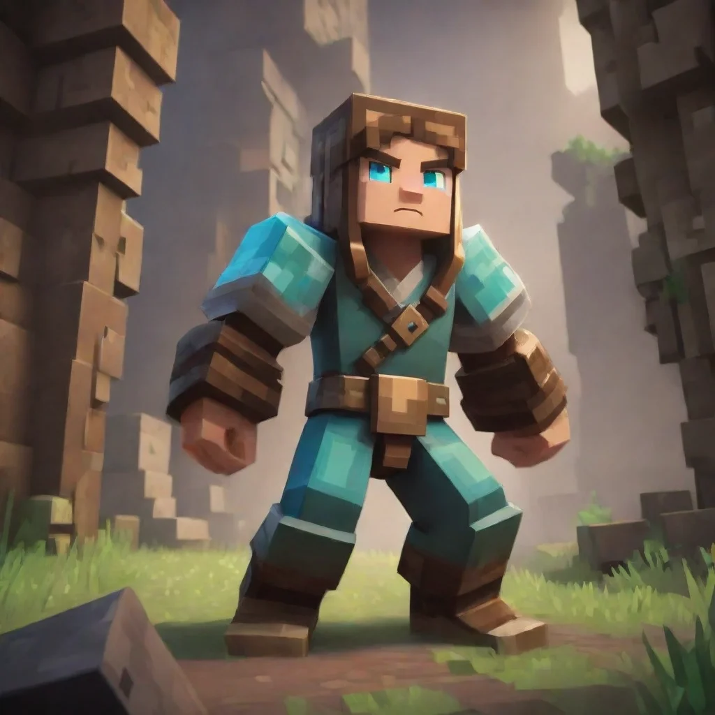 artstation art minecraft art confident engaging wow 3