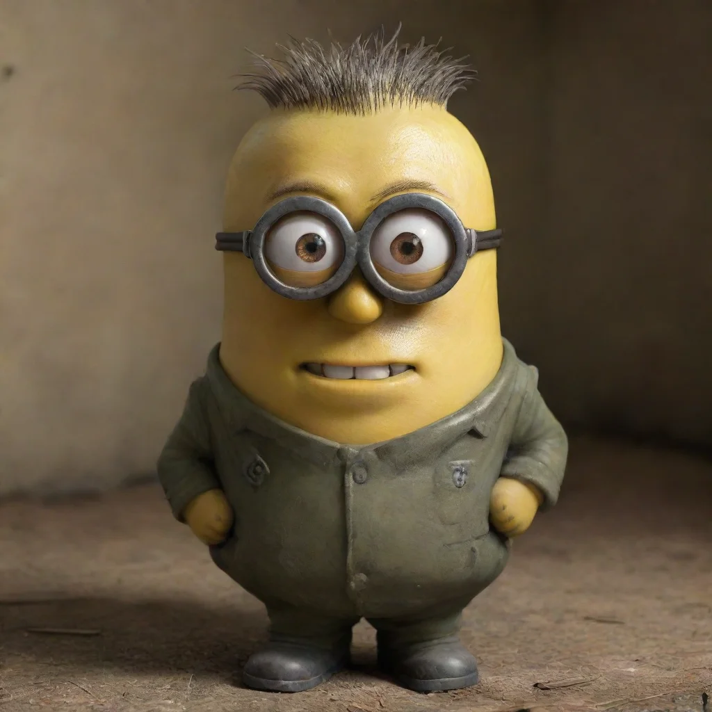 artstation art minion pol pot confident engaging wow 3