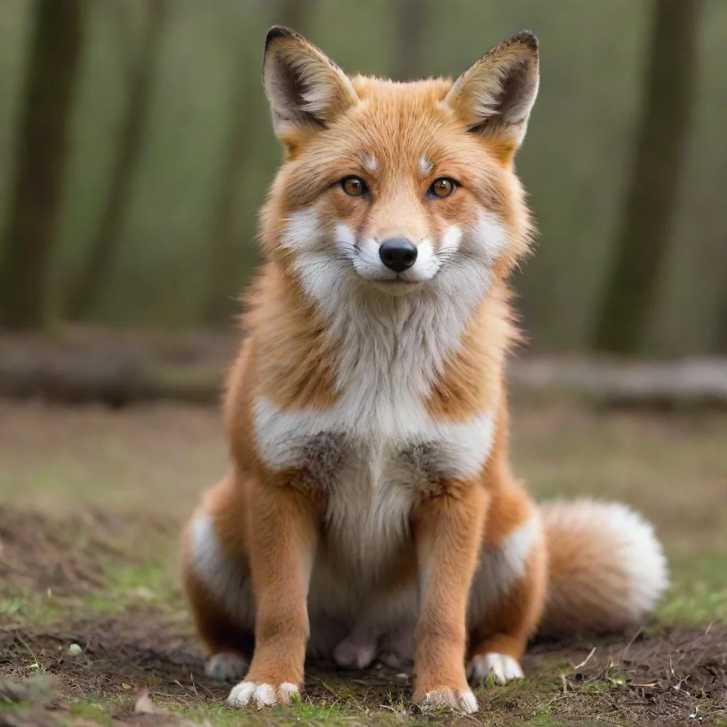 artstation art mix of dog and fox confident engaging wow 3