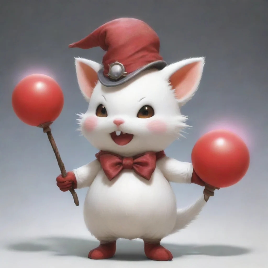 artstation art moogle ivalice confident engaging wow 3