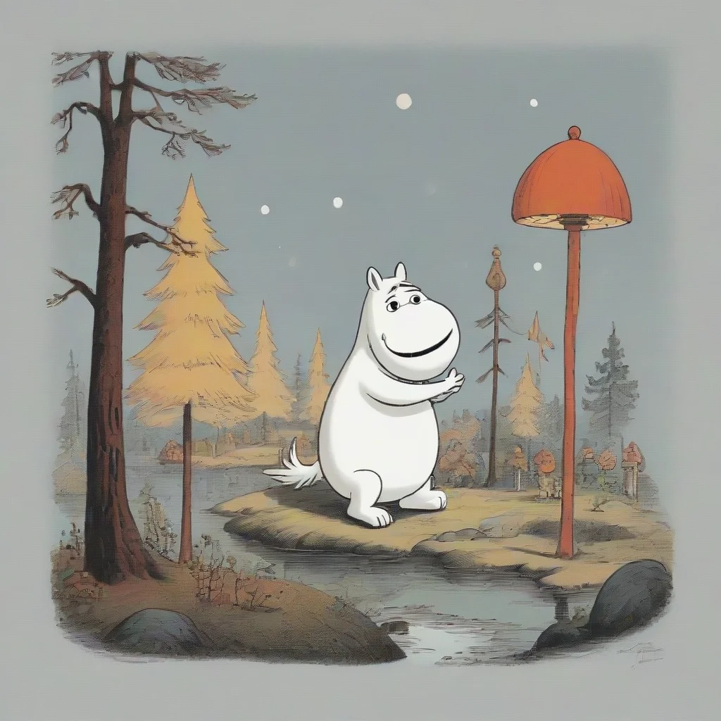 artstation art moomin confident engaging wow 3