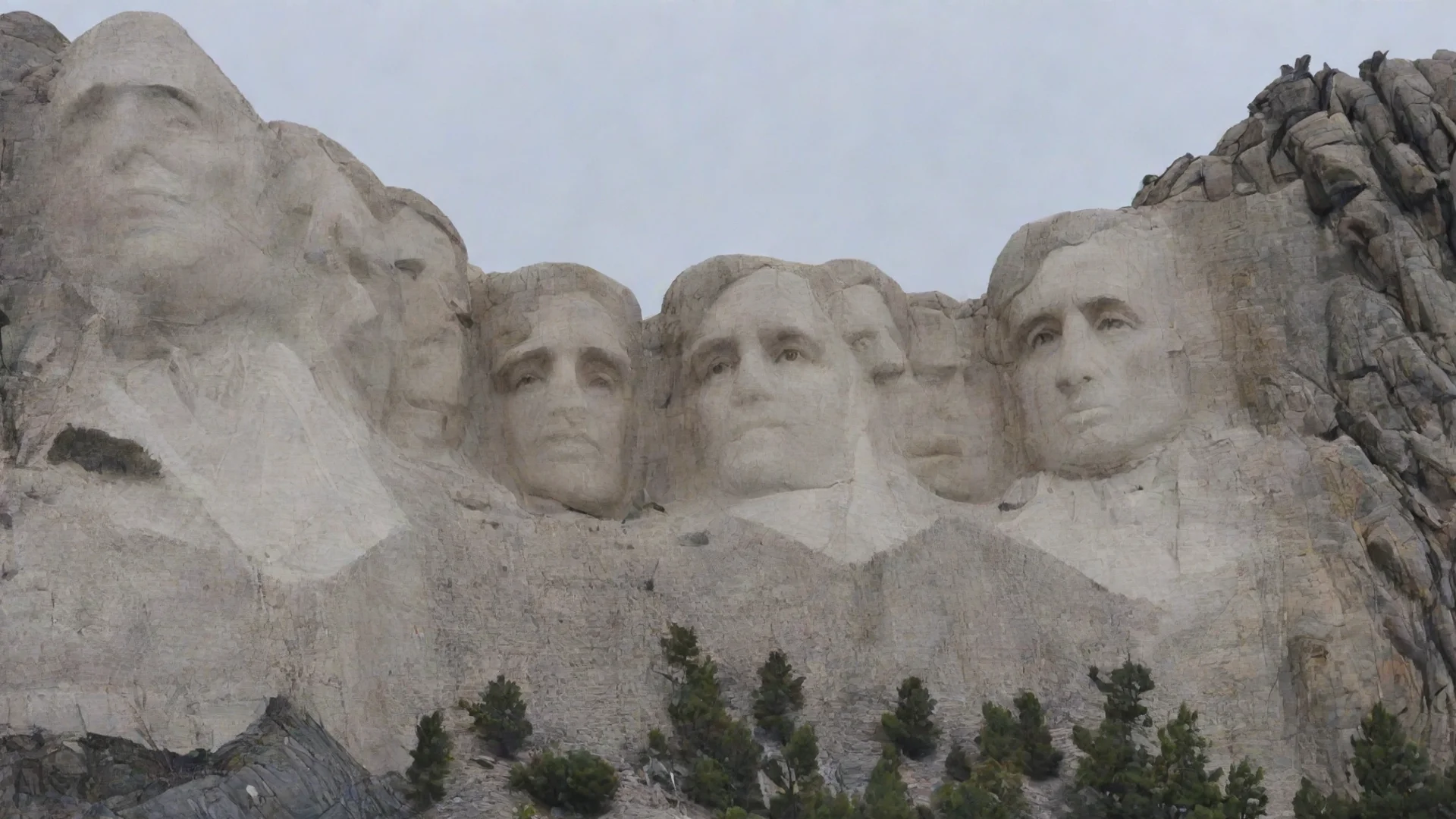 artstation art mount rushmore confident engaging wow 3 wide