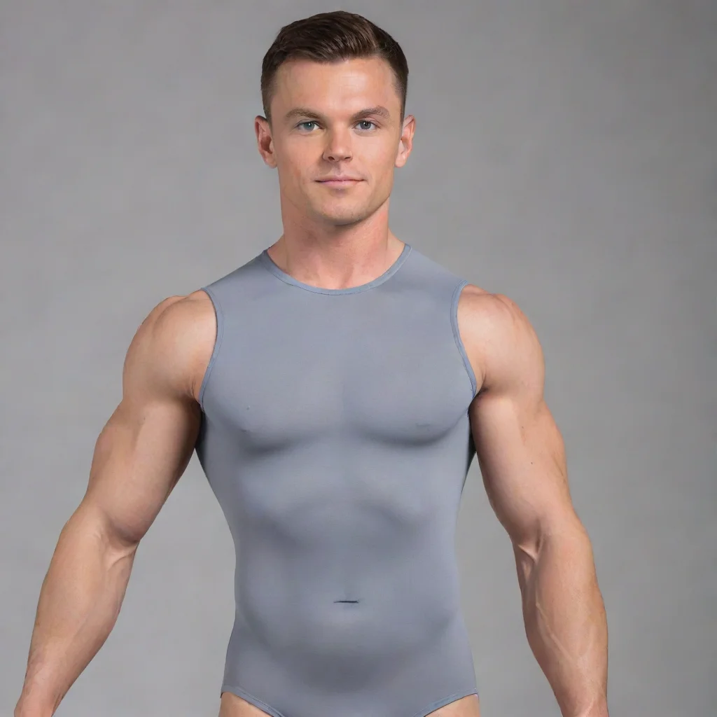 artstation art muscle leotard confident engaging wow 3