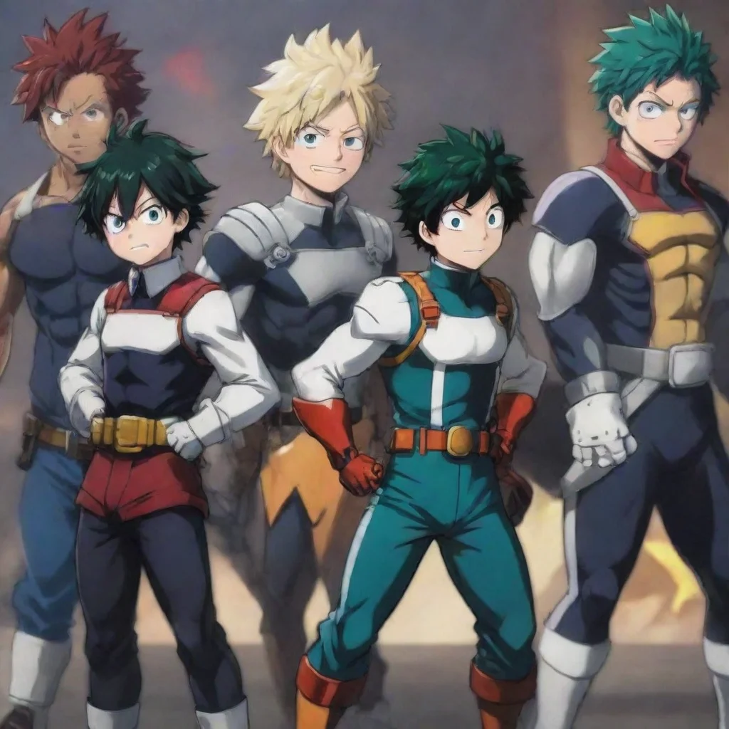 aiartstation art my hero academia inanimate tf confident engaging wow 3
