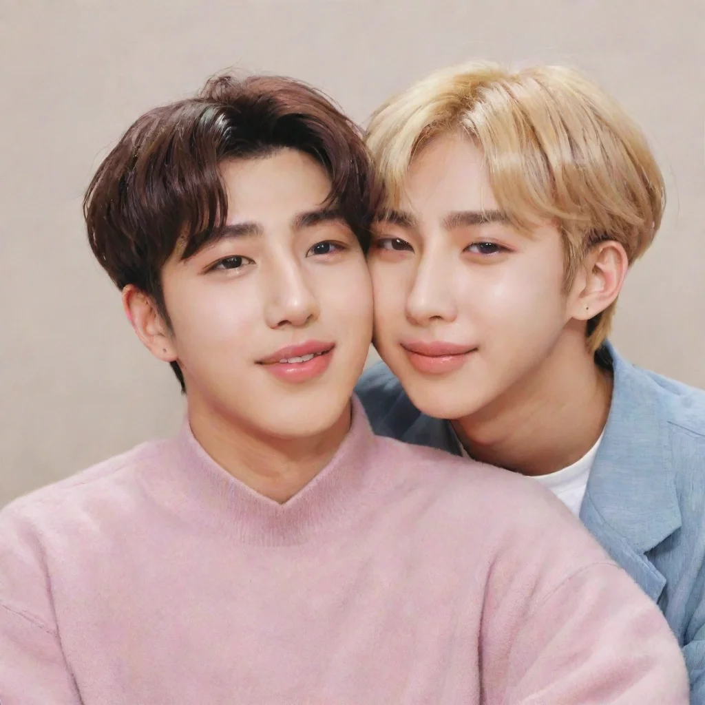aiartstation art namjoon and seokjin cuddling confident engaging wow 3