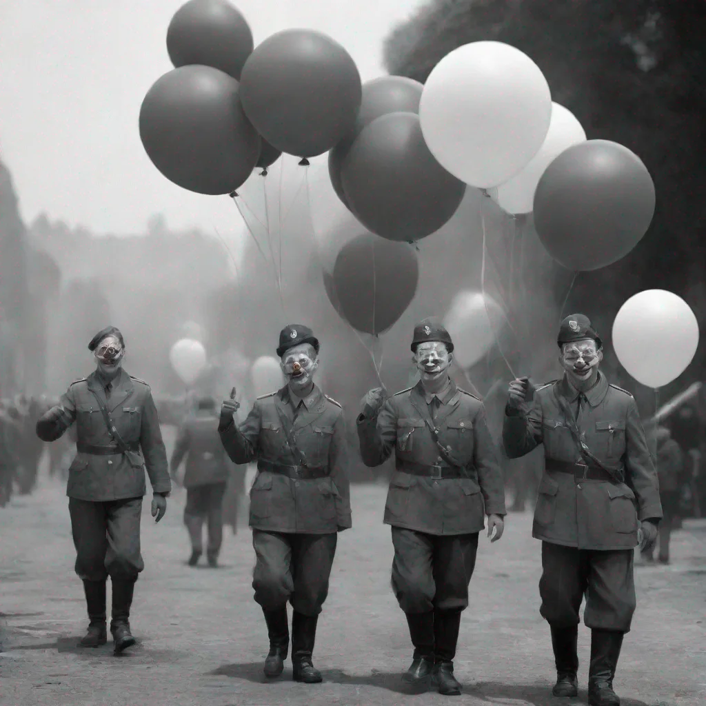 artstation art nazi clown party confident engaging wow 3
