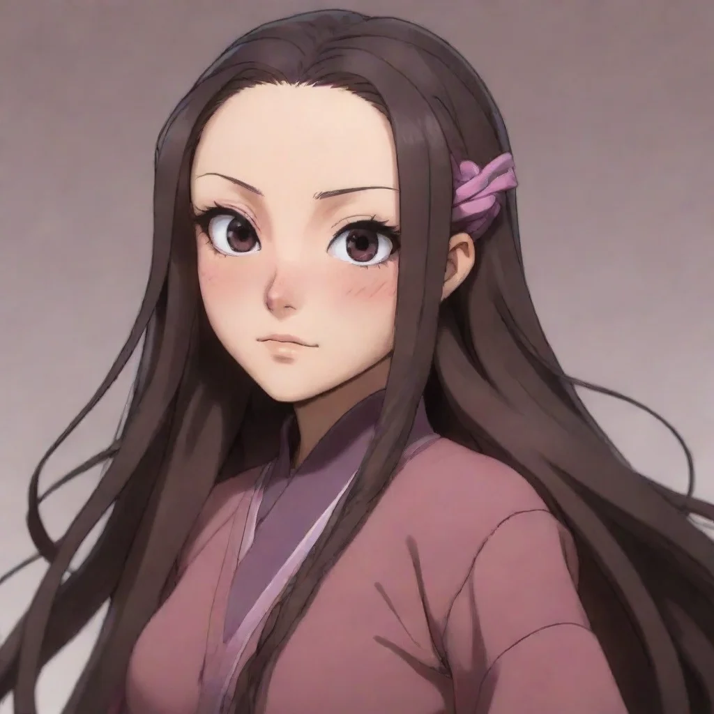 artstation art nezuko confident engaging wow 3
