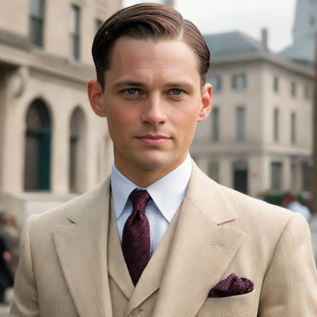 aiartstation art nick carraway confident engaging wow 3
