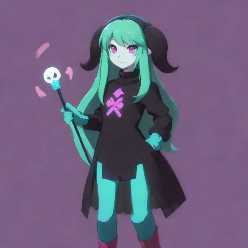 artstation art noelle deltarune confident engaging wow 3