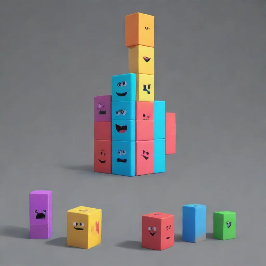 aiartstation art numberblocks 12 confident engaging wow 3