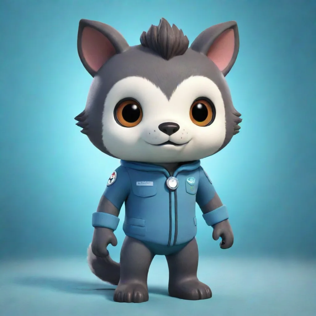 aiartstation art octonauts wolf confident engaging wow 3