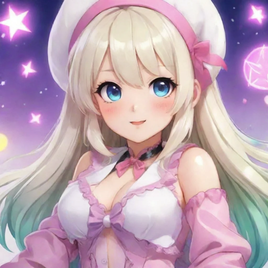 aiartstation art omi vtuber confident engaging wow 3