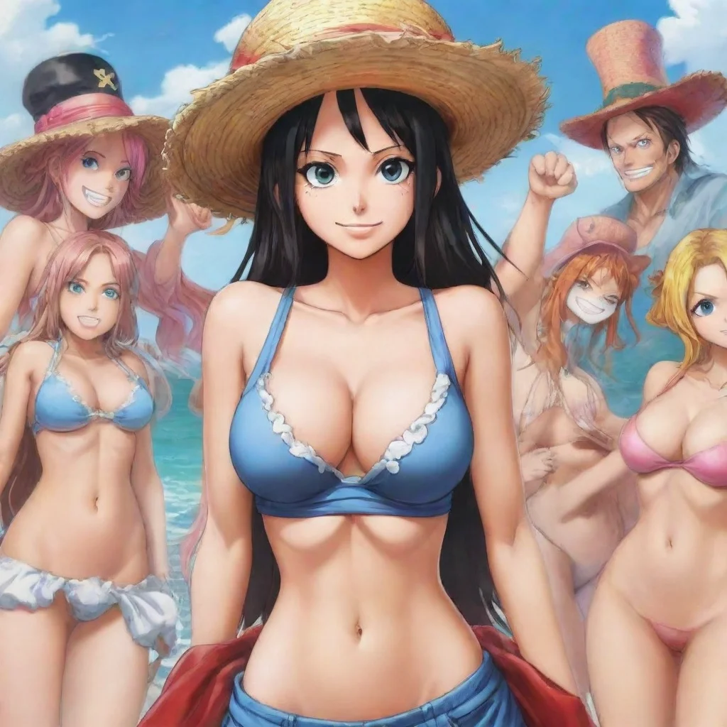 aiartstation art one piece waifu confident engaging wow 3