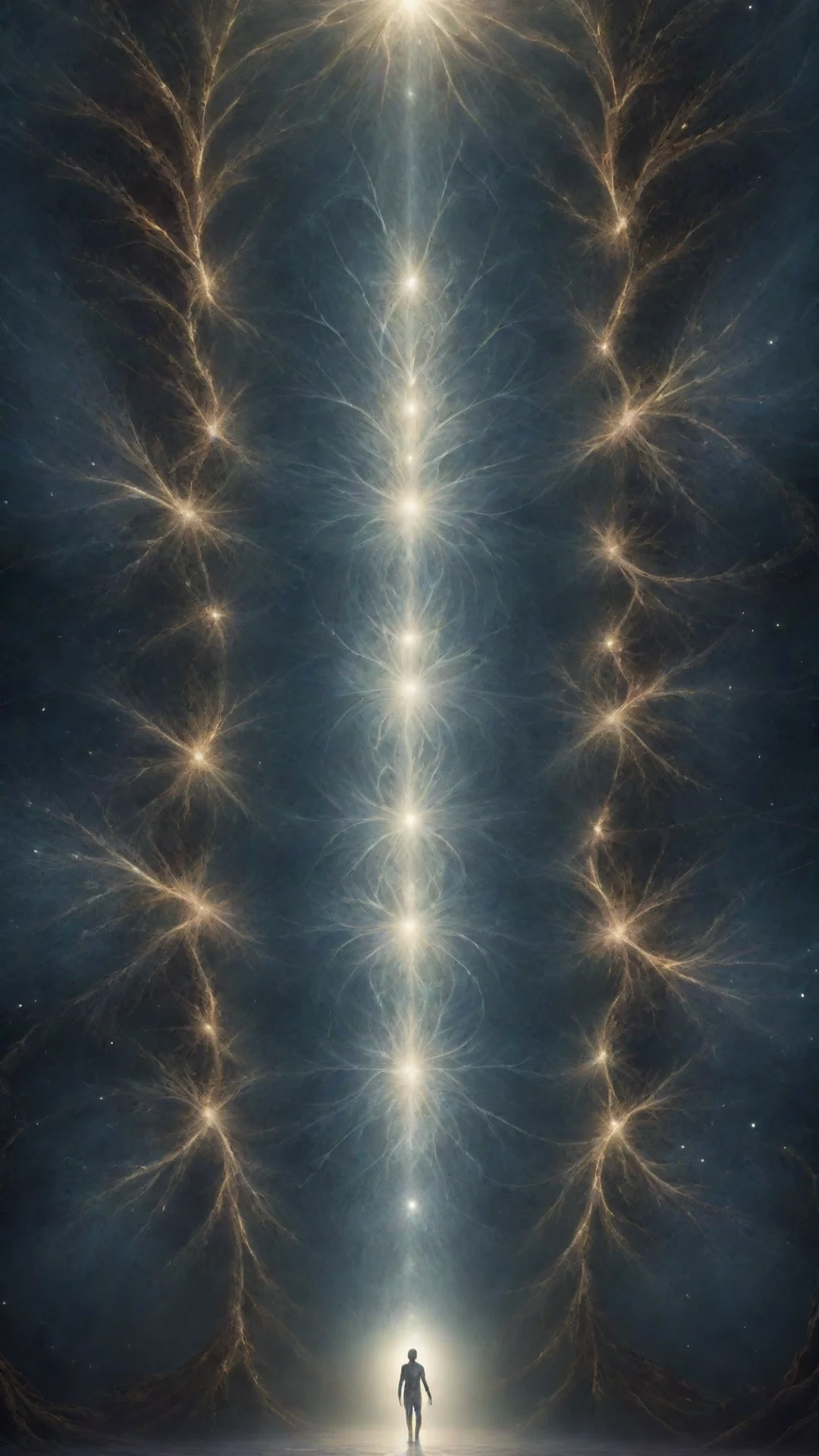 aiartstation art parallel dimensional fractal contact with otherworldly beings confident engaging wow 3 hdtall