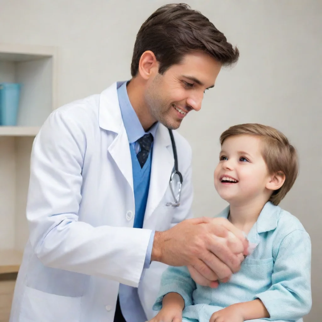 artstation art pediatric doctor for boys  confident engaging wow 3