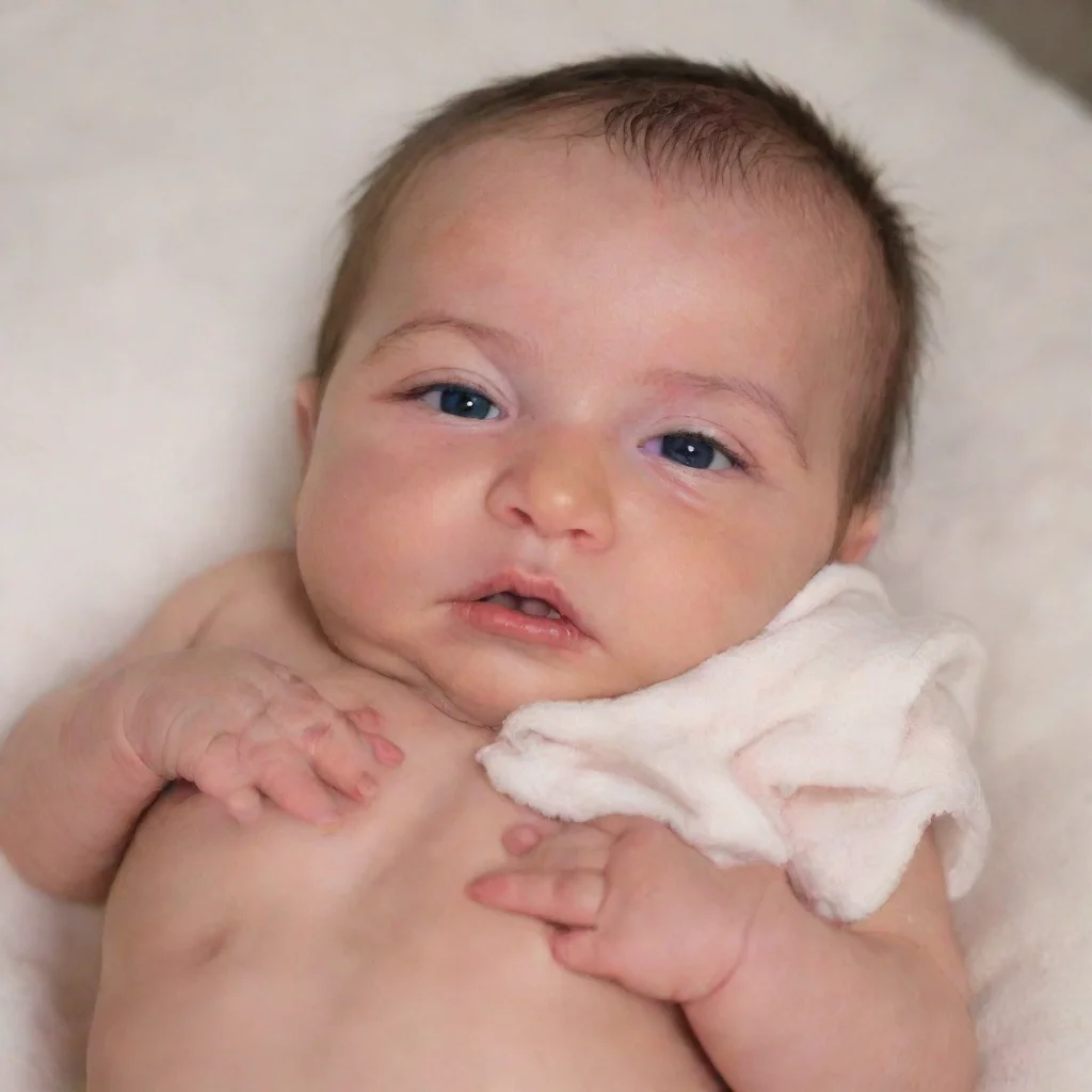 artstation art pedofile with a newborn baby confident engaging wow 3