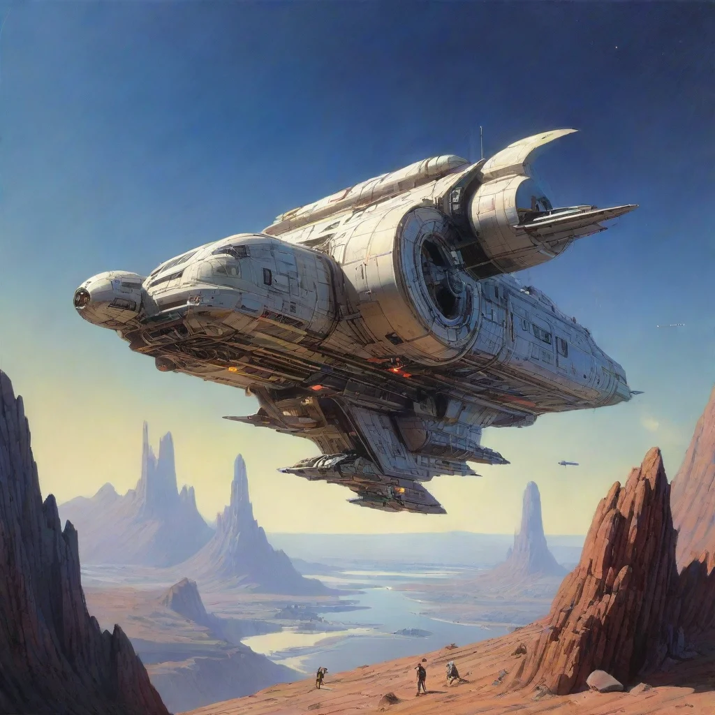 aiartstation art peter elson sci fi hyperion confident engaging wow 3
