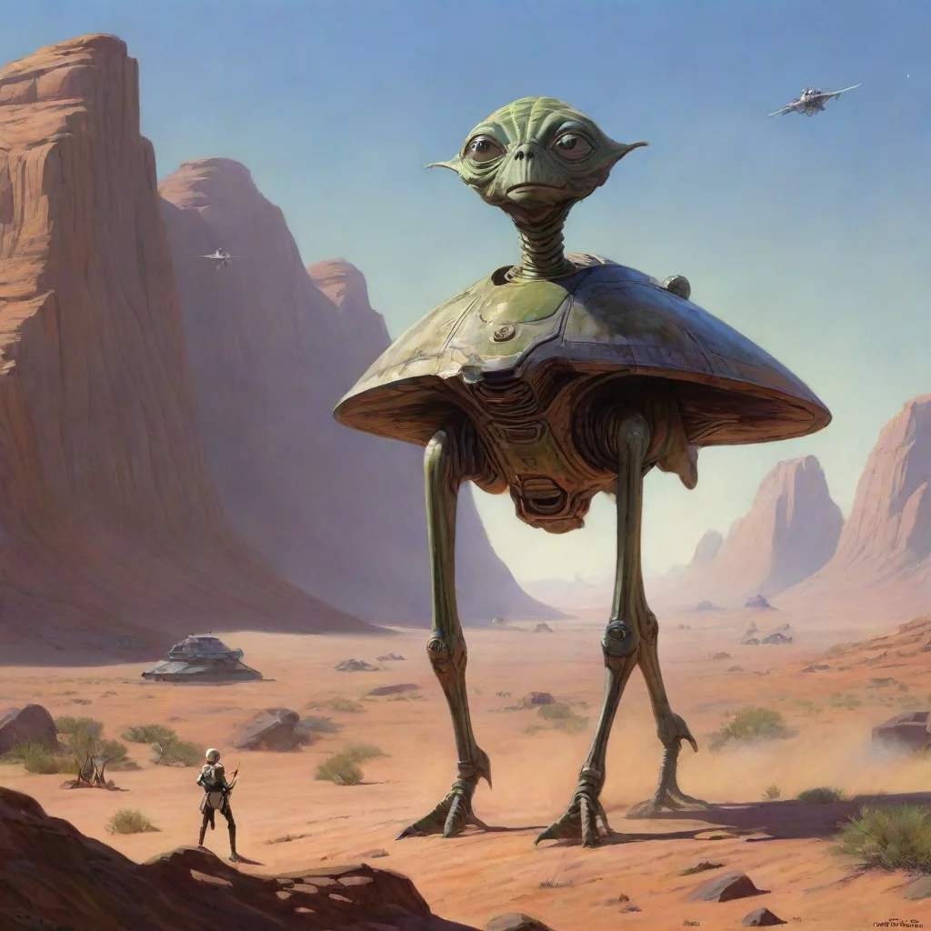 aiartstation art peter elson star wars scottish fey alien barren terrain hyper detailed octane rendered by doug chiang ralph mcquarrie ar confident engaging wow 3