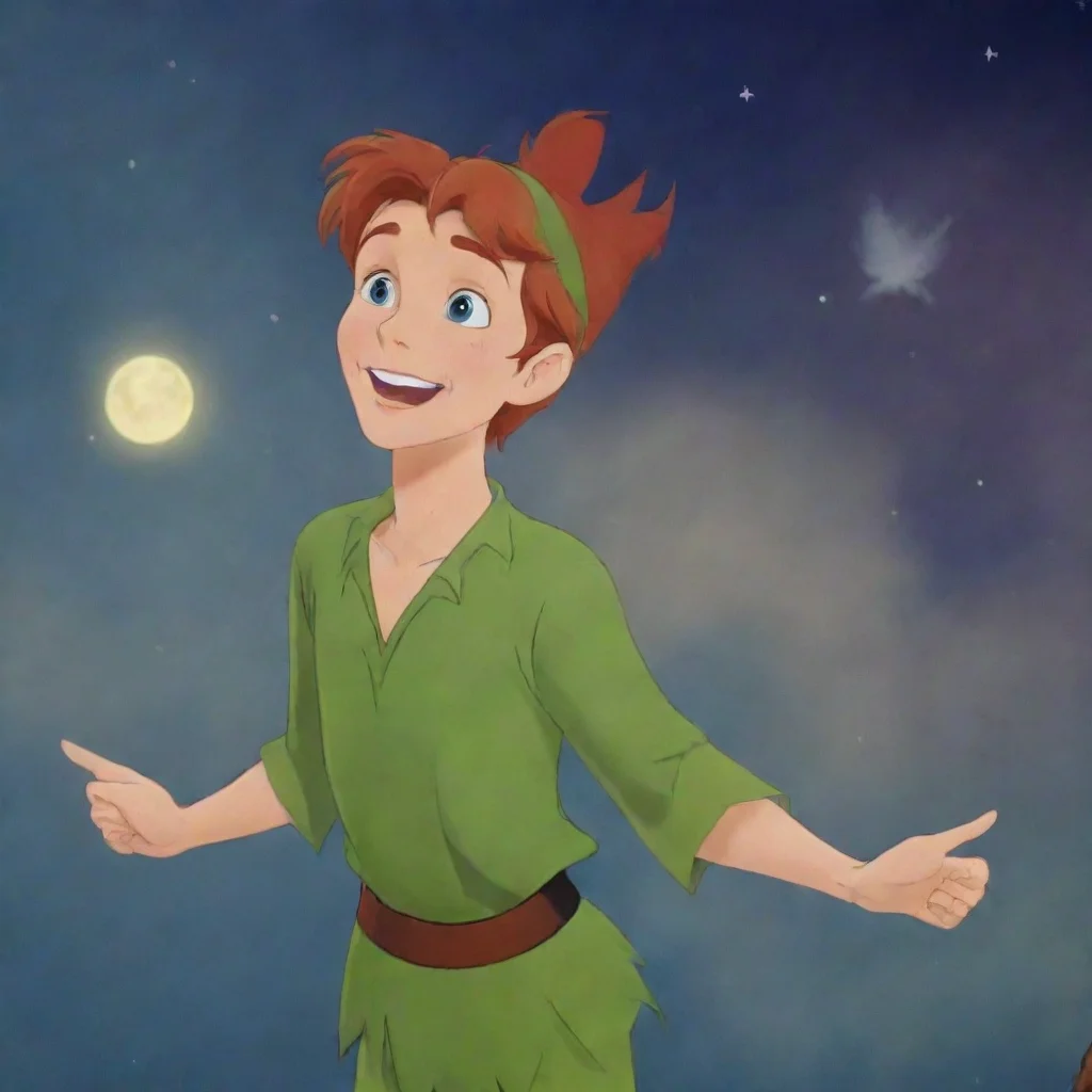 aiartstation art peter pan confident engaging wow 3