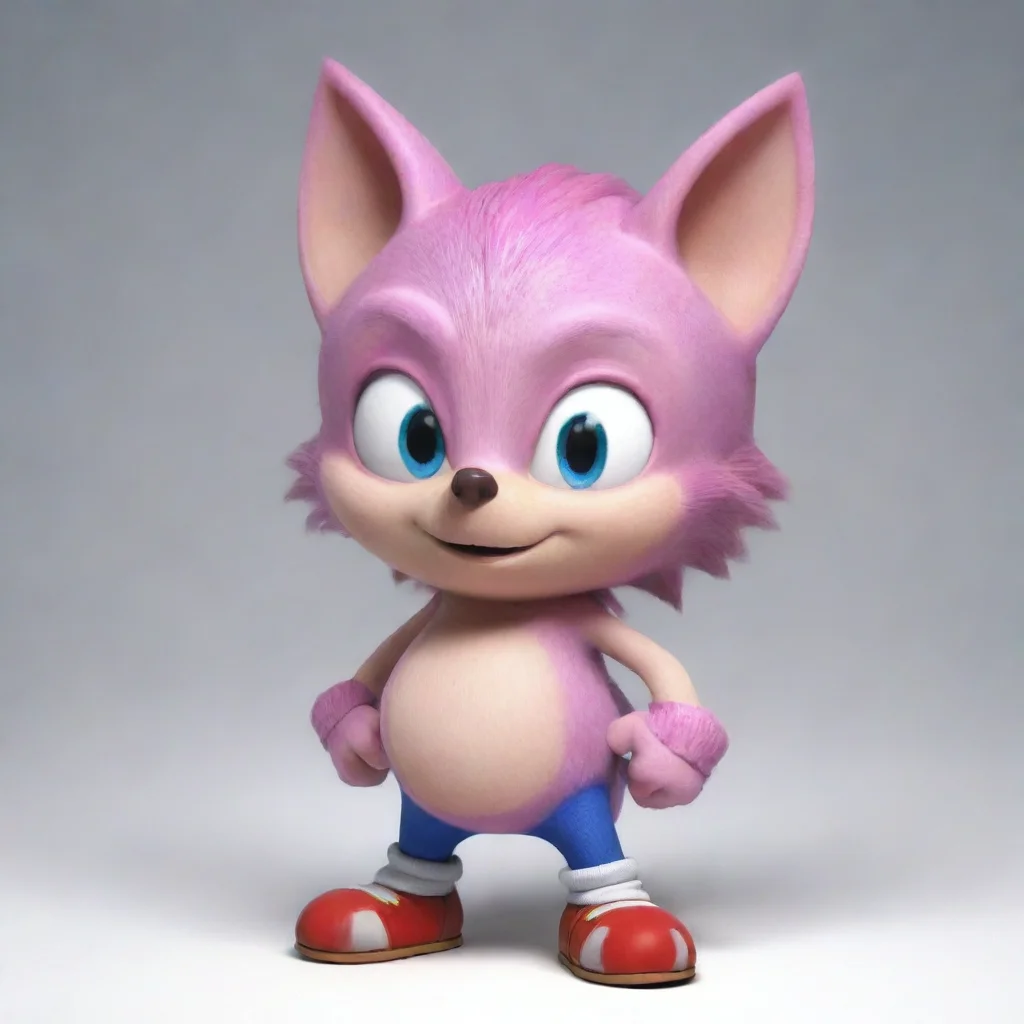 artstation art pibby sonic art confident engaging wow 3