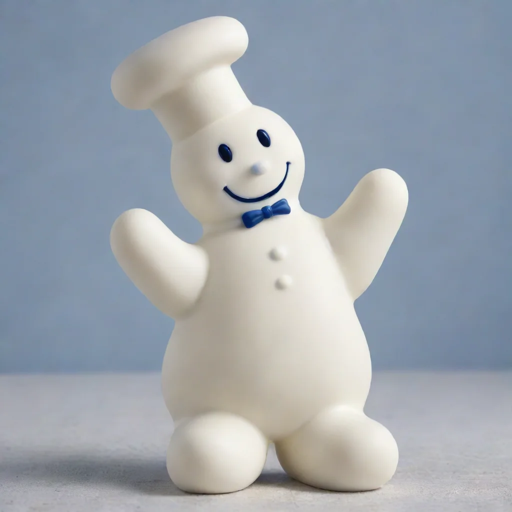 artstation art pillsbury doughboy confident engaging wow 3