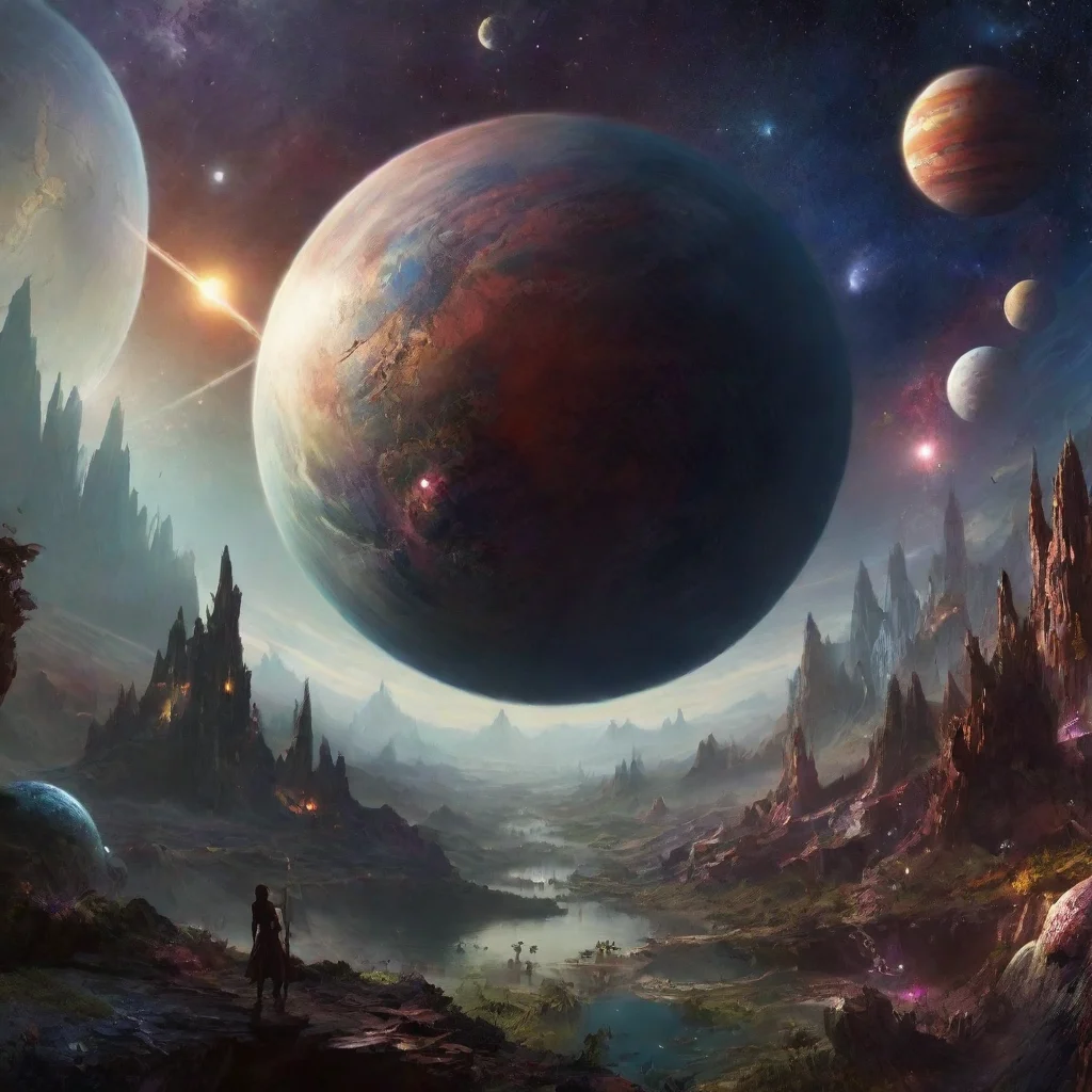 artstation art planet fantasy confident engaging wow 3