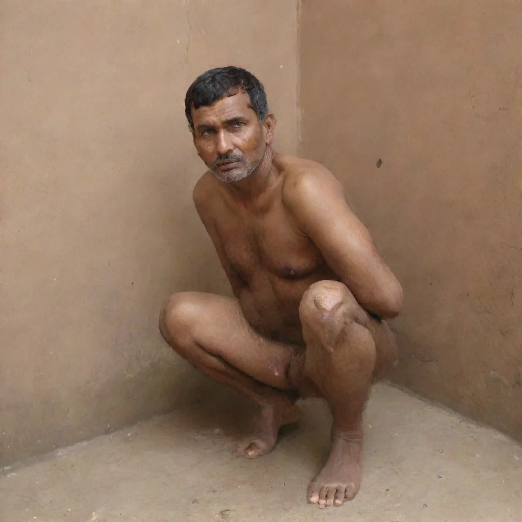 aiartstation art pooing man from india confident engaging wow 3