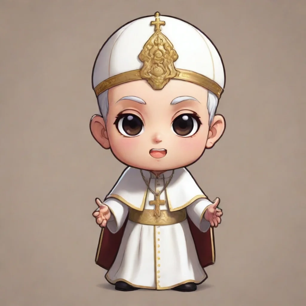 artstation art pope of proctology chibi confident engaging wow 3