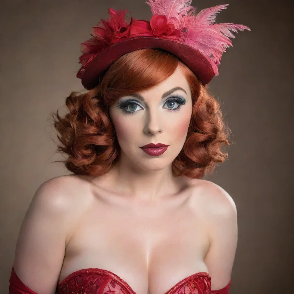 aiartstation art portrait of lauren phillips as a burlesque dancer confident engaging wow 3