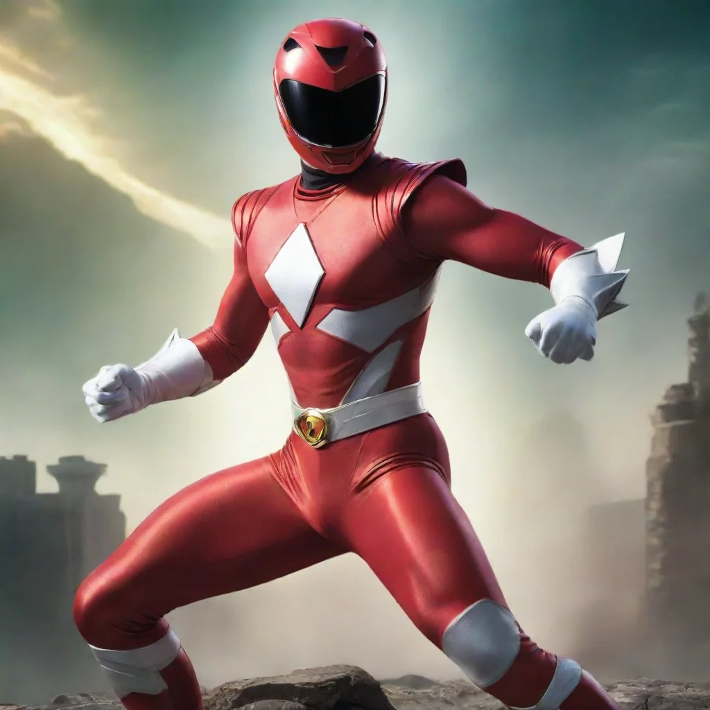aiartstation art power ranger confident engaging wow 3