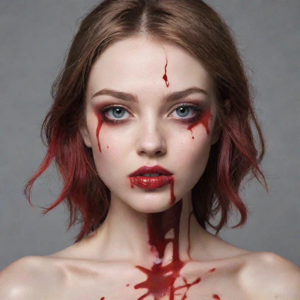 artstation art pretty blood confident engaging wow 3