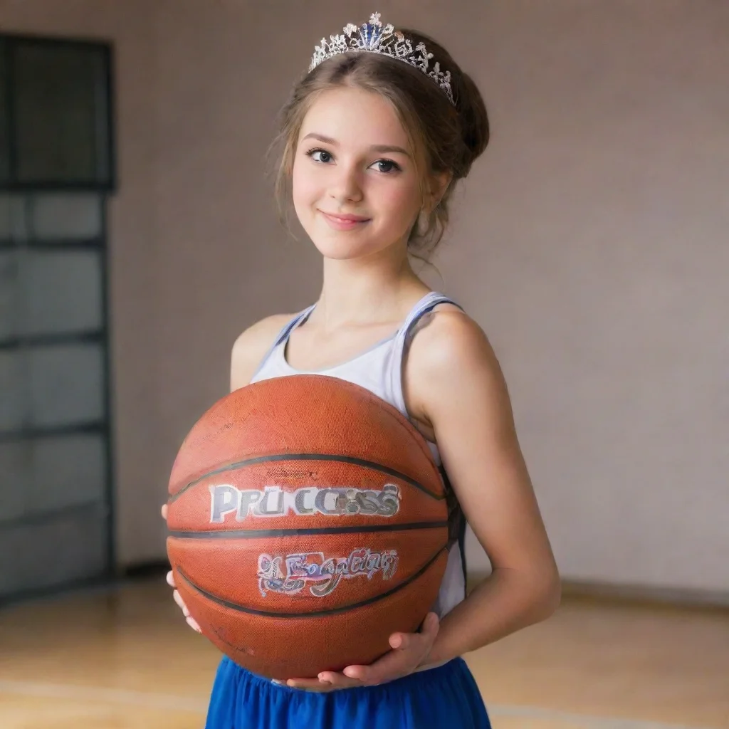 aiartstation art princess basketball girl confident engaging wow 3