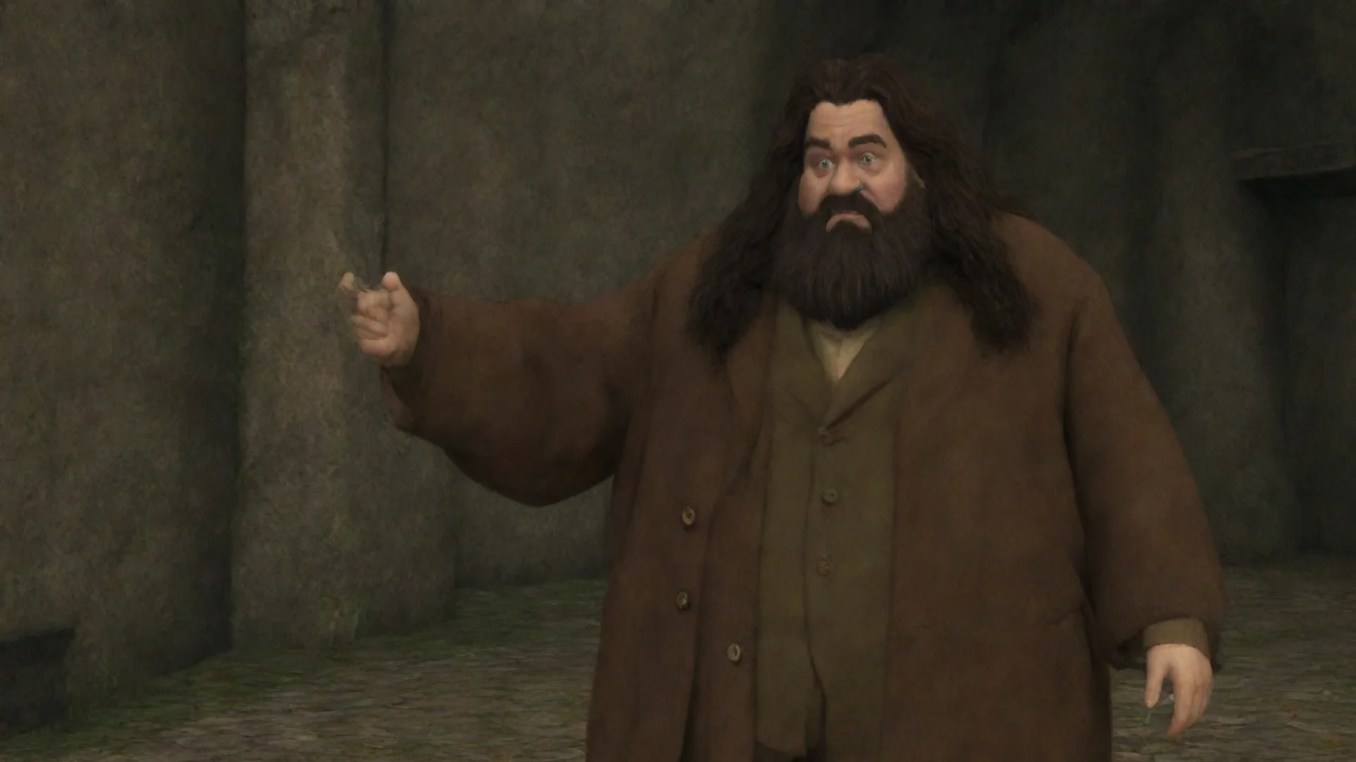 artstation art ps1 hagrid confident engaging wow 3 wide