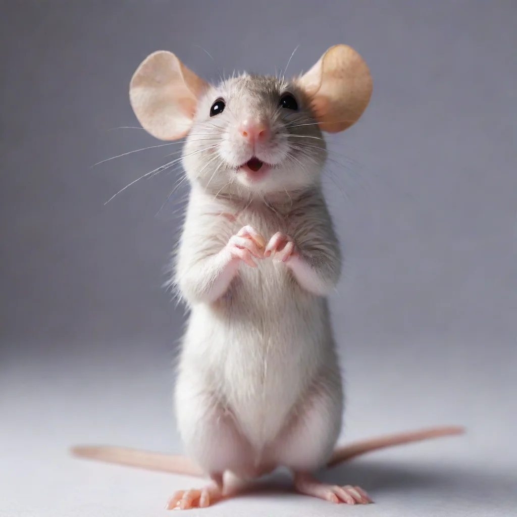 artstation art rat saying yes yes yes  confident engaging wow 3