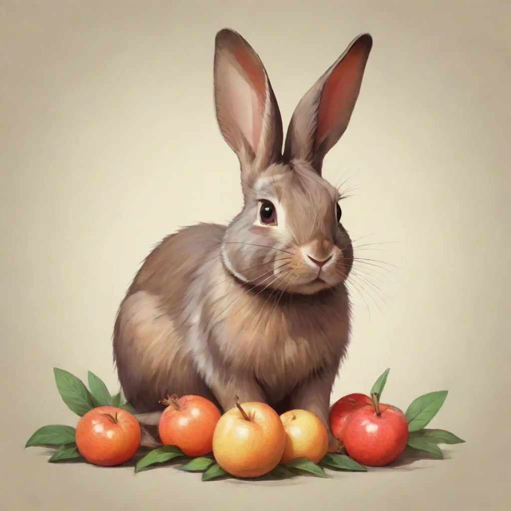 aiartstation art ravenous sweetness in rabbit art style confident engaging wow 3