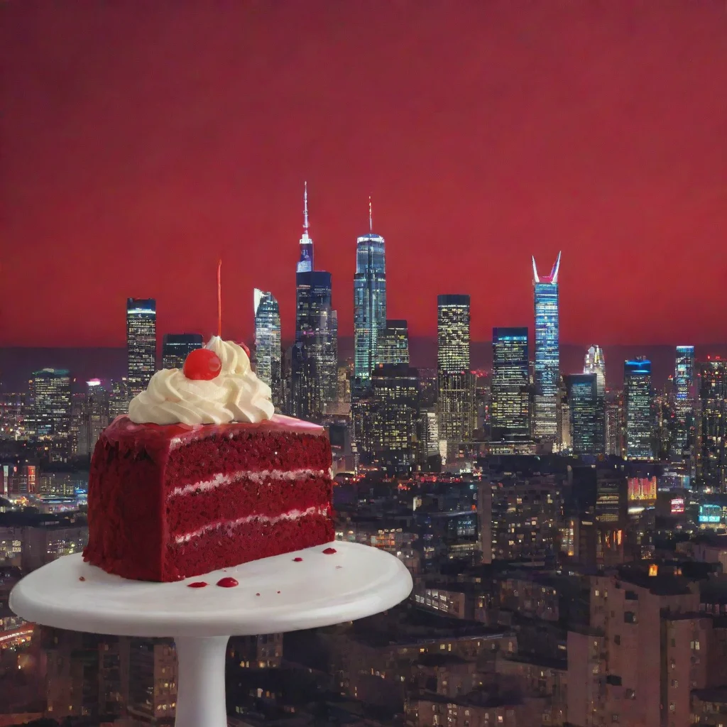 artstation art red velvet skyline confident engaging wow 3