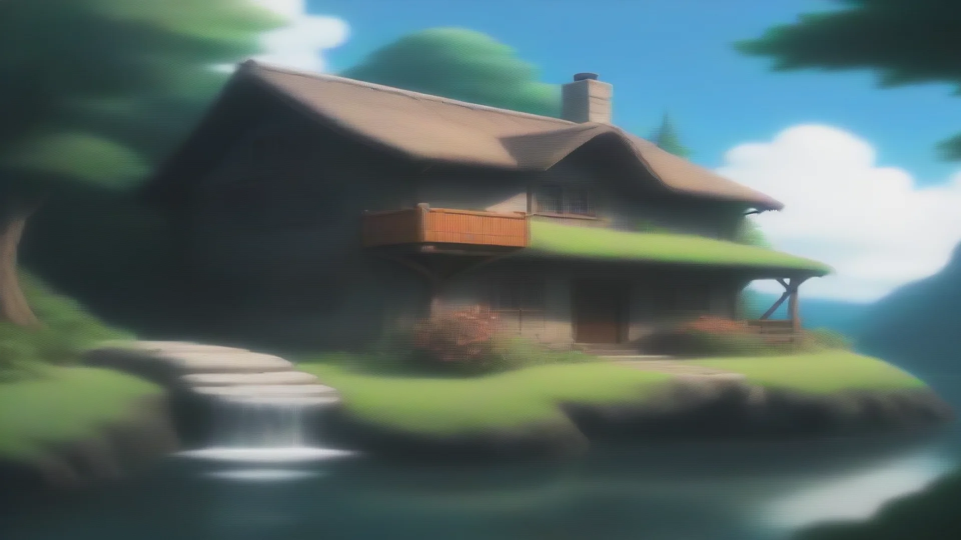 artstation art relaxing environement studio ghibli calming lowfi cottage calm relax confident engaging wow 3 wide