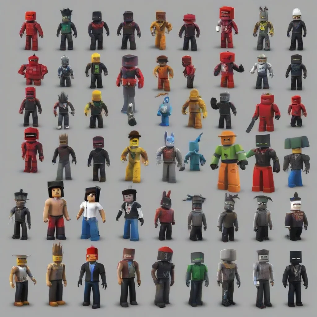 artstation art roblox characters  confident engaging wow 3