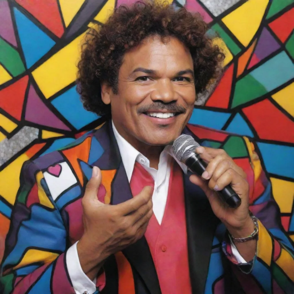artstation art romero britto cantante de salsa confident engaging wow 3
