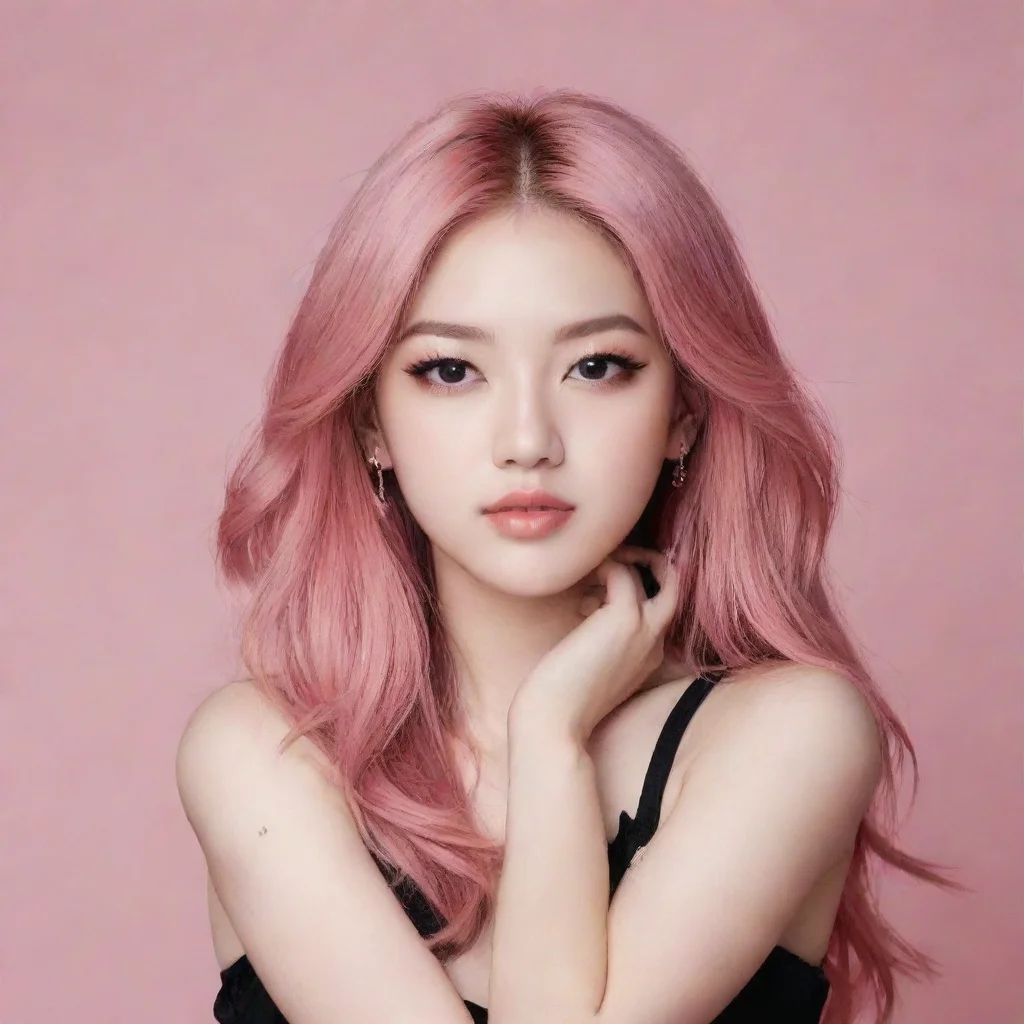 aiartstation art rose blackpink confident engaging wow 3