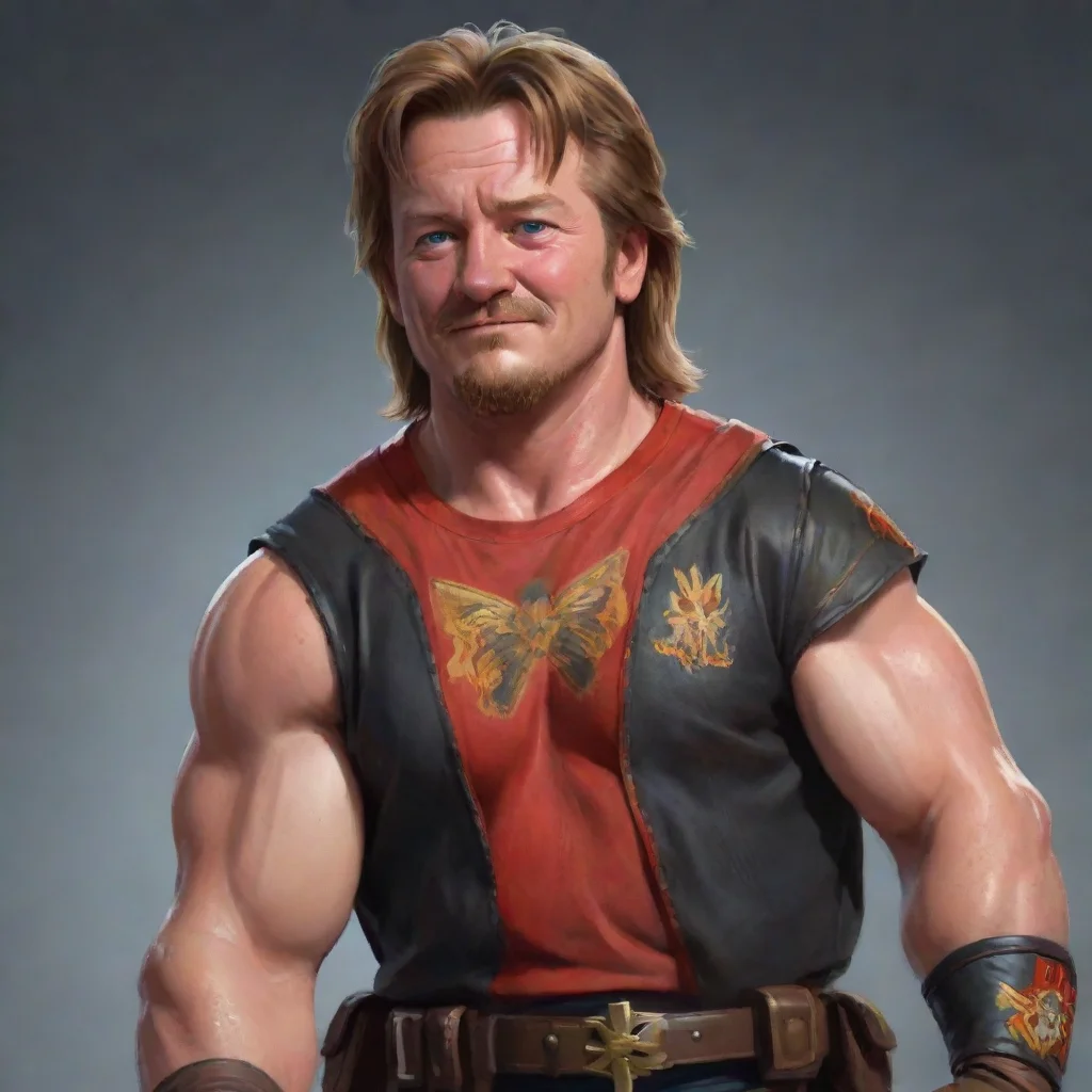 artstation art rowdy roddy piper confident engaging wow 3
