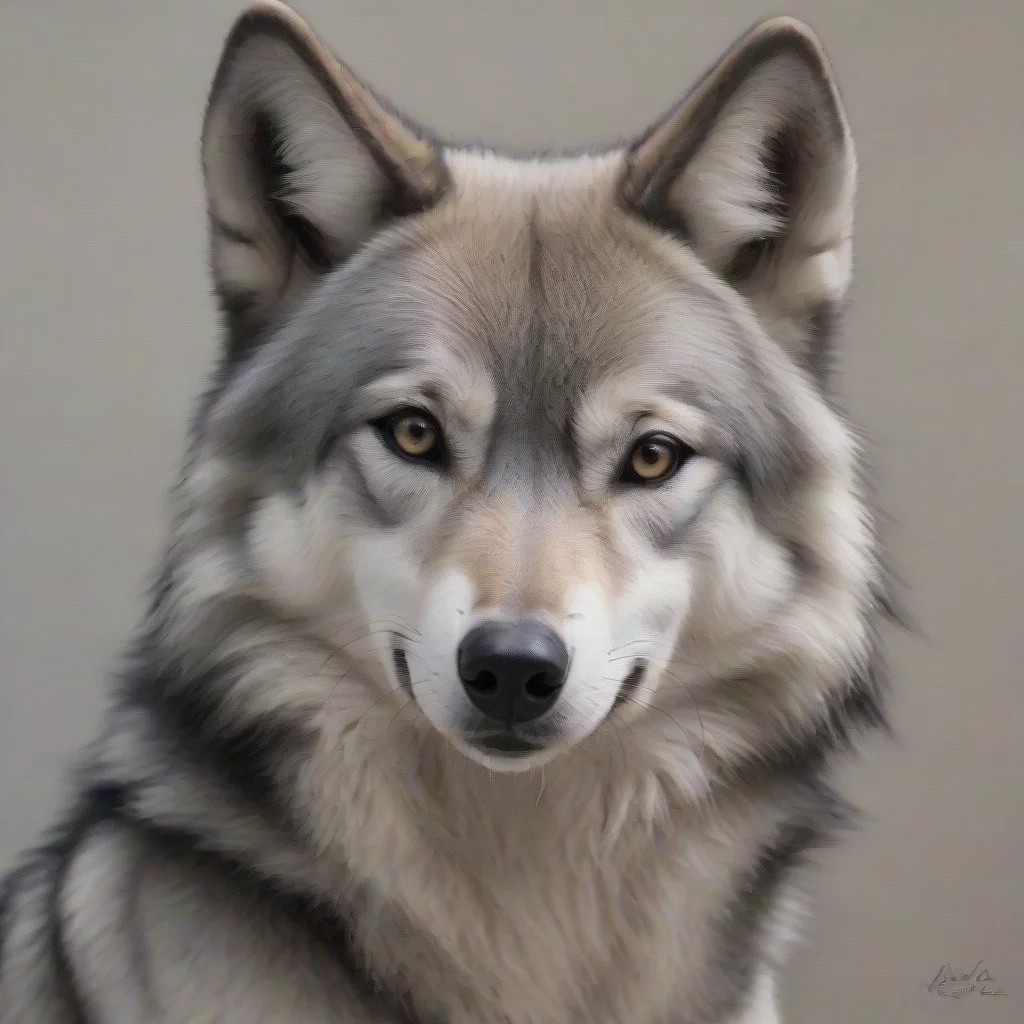 artstation art roxie wolf confident engaging wow 3