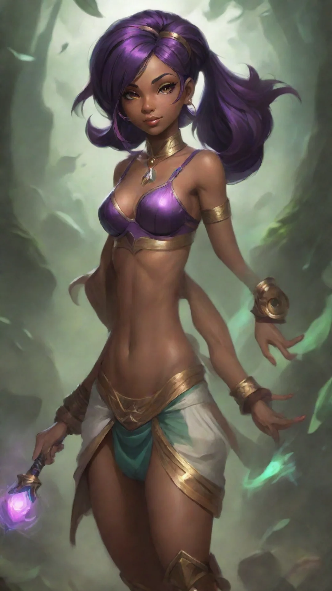 aiartstation art samira league of legends confident engaging wow 3 tall