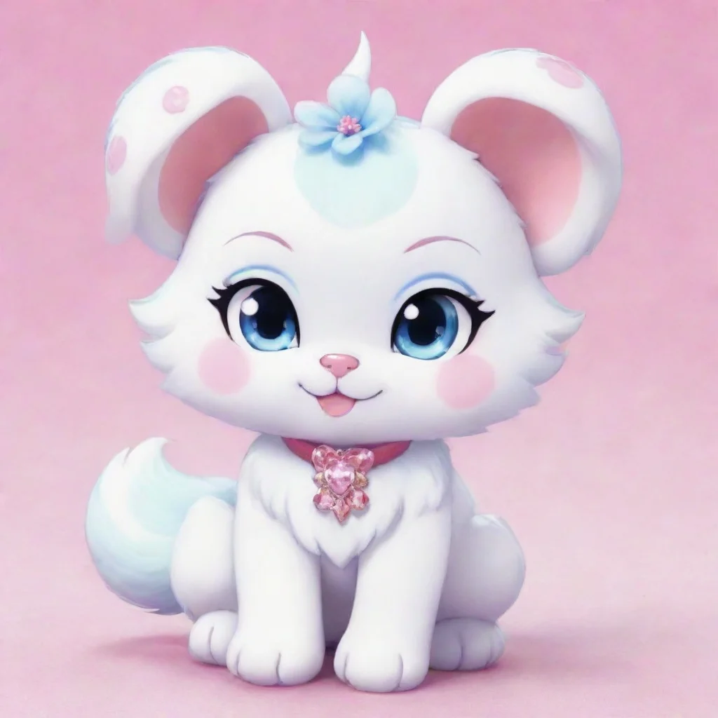 aiartstation art sapphie jewelpet dog confident engaging wow 3