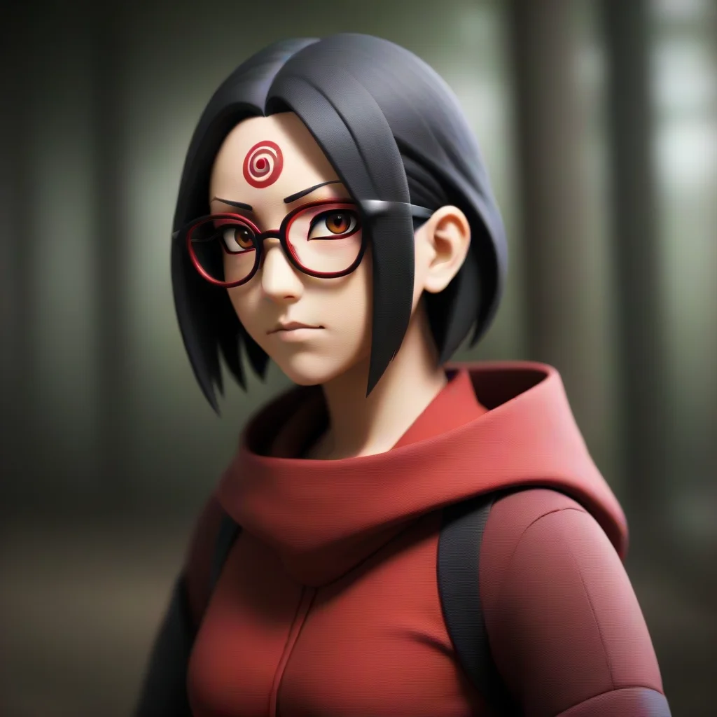 artstation art sarada confident engaging wow 3